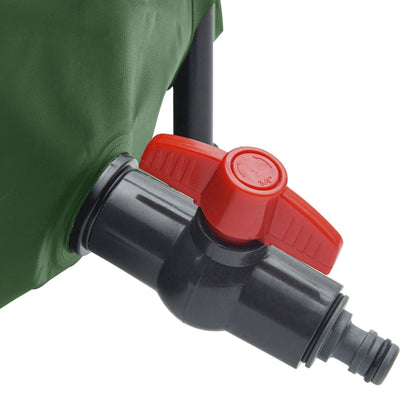 Water tank with tap foldable 380 L PVC
