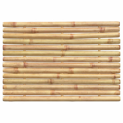 Bath mats 2 pcs 50x35 cm bamboo