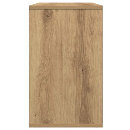 Coffee table artisan oak 50x30x50 cm engineered wood
