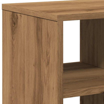 Coffee table artisan oak 50x30x50 cm engineered wood
