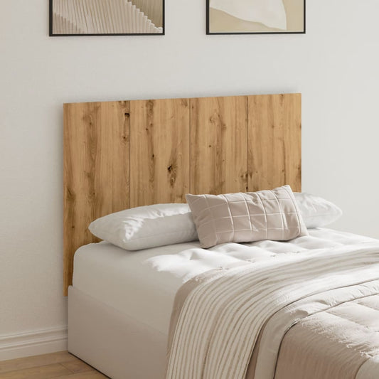 Headboard artisan oak 120x1.5x80 cm engineered wood
