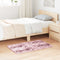 Long pile rug NAVARRA dusty pink 60x100 cm polyester