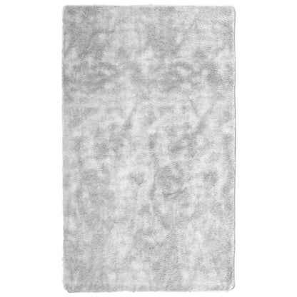 Long pile rug NAVARRA light grey 60x100 cm polyester