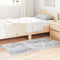 Long pile rug NAVARRA light grey 80x150 cm polyester