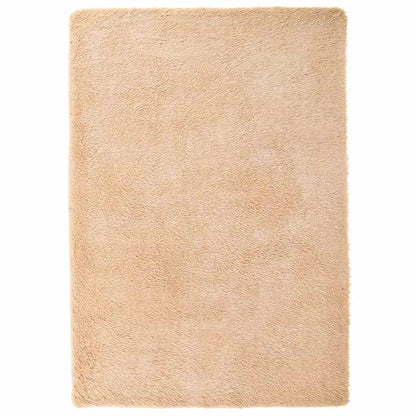 Long pile rug NAVARRA beige 120x170 cm polyester