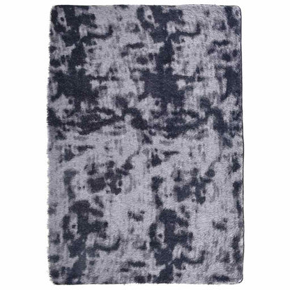 Long pile rug NAVARRA dark grey 120x170 cm polyester