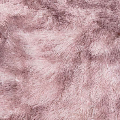 Long pile rug NAVARRA dusty pink 120x170 cm polyester