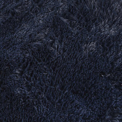 Long pile rug NAVARRA navy blue 120x170 cm polyester