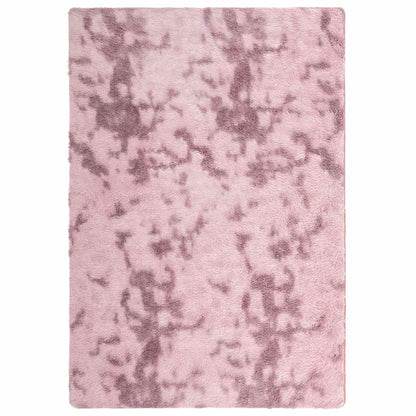 Long pile rug NAVARRA dusty pink 200x290 cm polyester