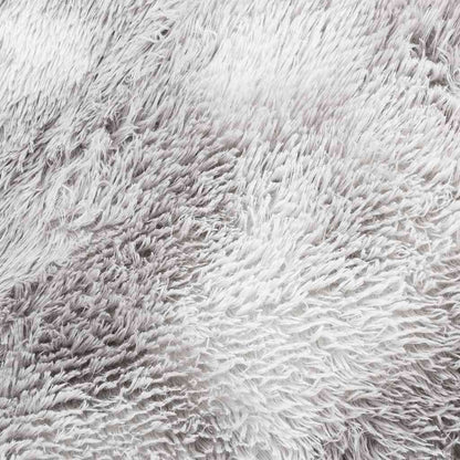 Long pile rug NAVARRA light grey 200x290 cm polyester