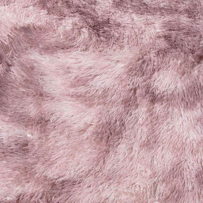 Long pile rug NAVARRA dusty pink 240x340 cm polyester