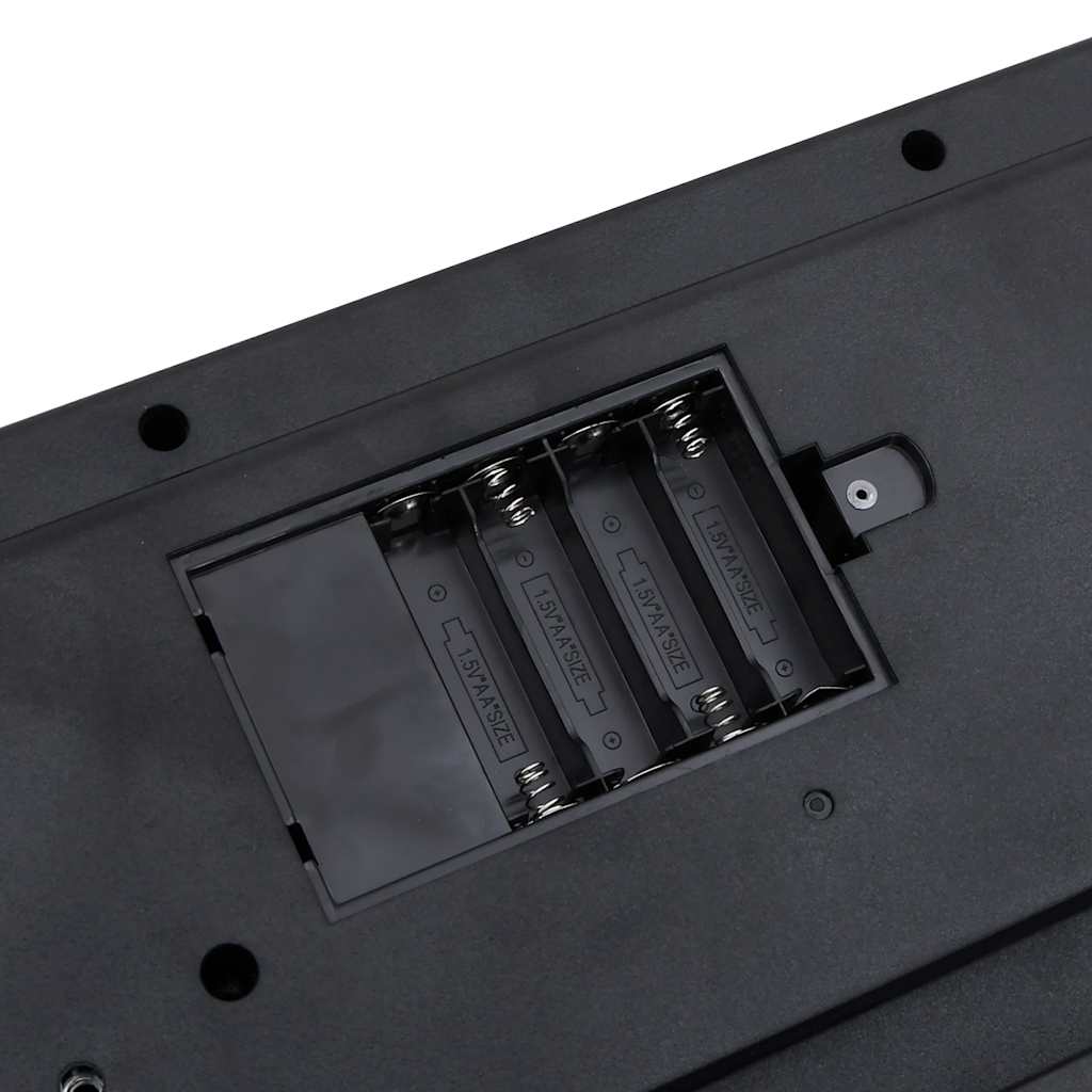 Piano elektriskt tangentbord 61 tangenter och notställ för barn