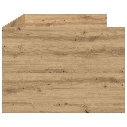 Dagsäng Hantverksmässig ek Konstruerat trä 90 x 190 cm Hållbar