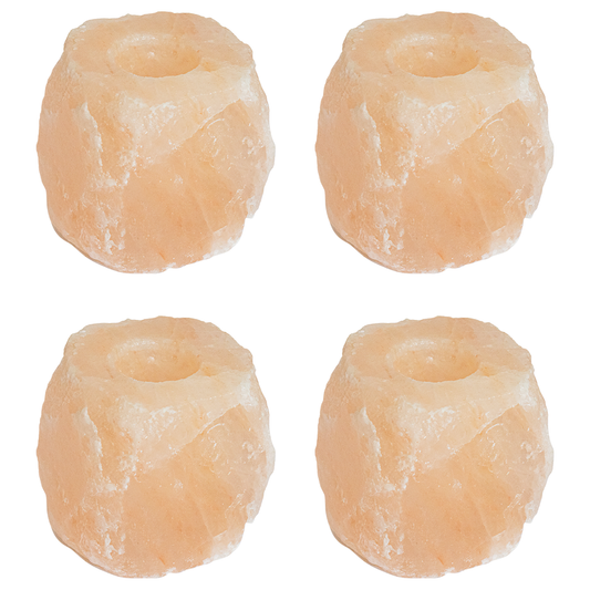 Saltsten Tealight Hållare 4 st 2,8 kg Rosa